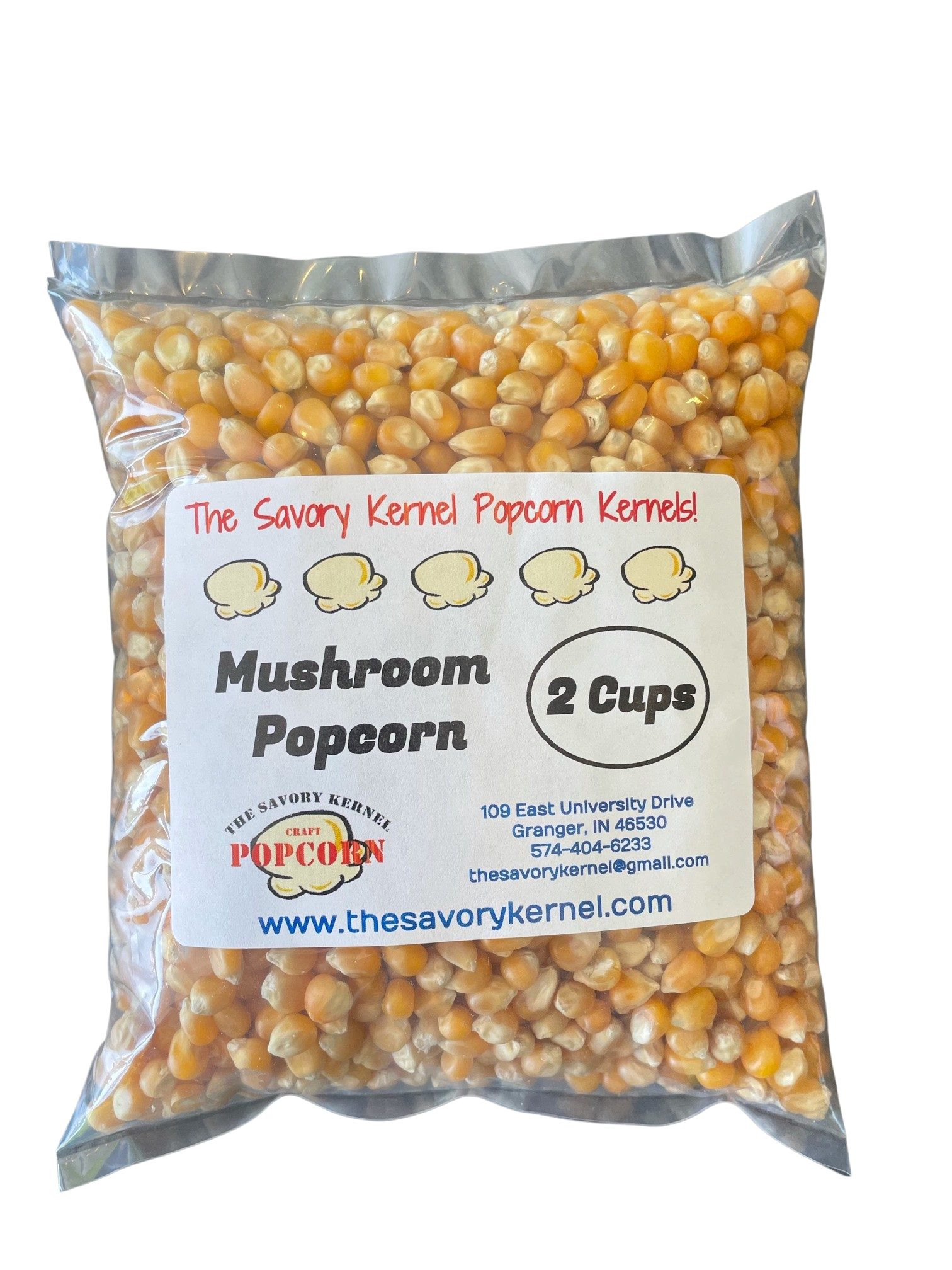 mushroom corn popcorn
