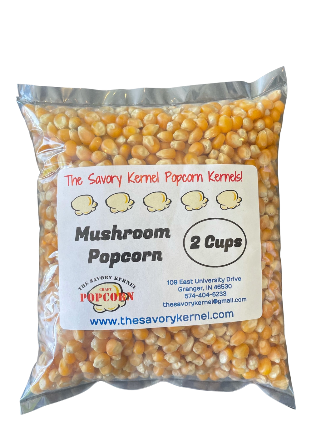 Popcorn Kernels - Mushroom type (Big Kernels!)